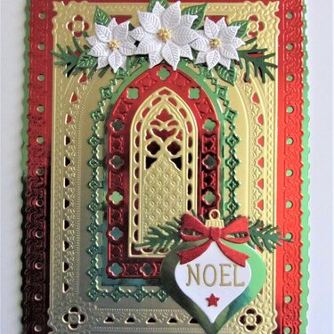 Gothic Layered Christmas Card