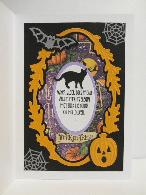 Wicked Halloween Card with Gnome
