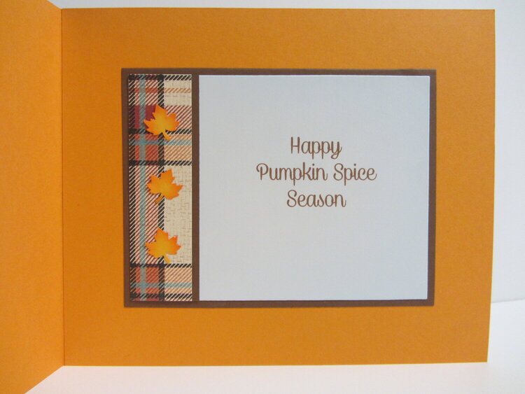 Fall Card with Truck Inside