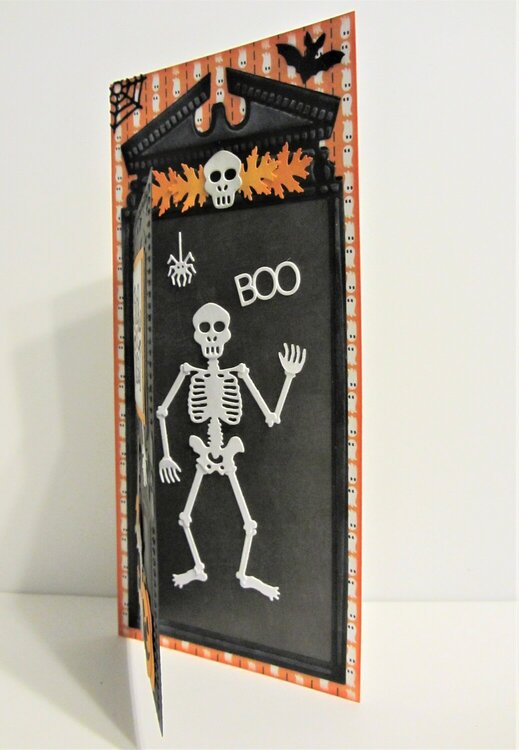 Halloween Slim Card with Door