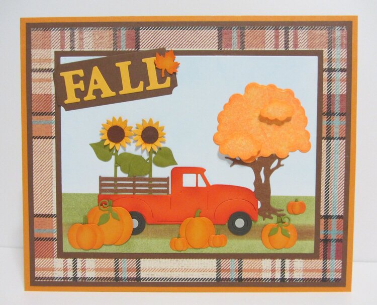 Fall Card with Truck