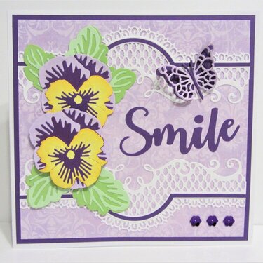 Pansy Card