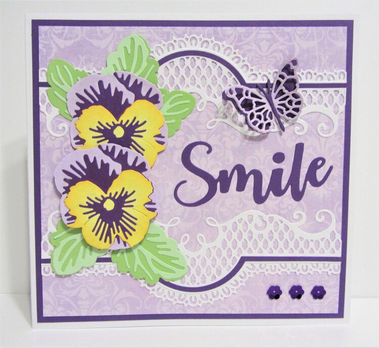 Pansy Card