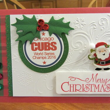 Chigao Cubs Christmas Card