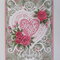 Decorative Heart Love Card