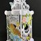 Multi-Flower Bird Cage Card