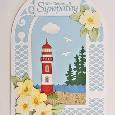 Gateway Sympathy Card with Lighthouse