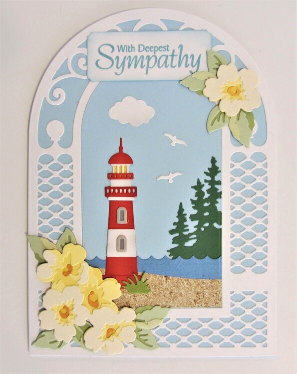 Gateway Sympathy Card with Lighthouse