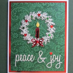 Peace and Joy Christmas Card
