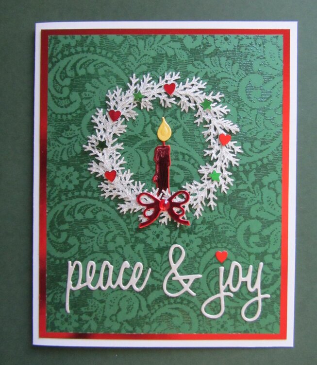 Peace and Joy Christmas Card