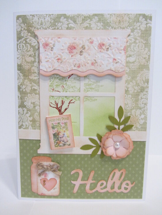 Shabby Chic Distressed Card