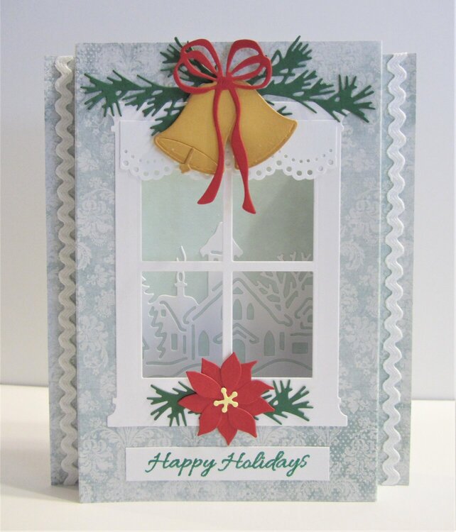 Window Shadow Box Christmas Card