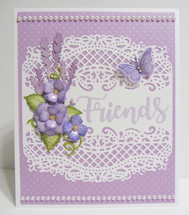 Chantilly Lace Card