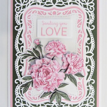 Love Decoupage Card