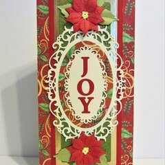 Joy Slim Christmas Card