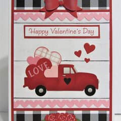 Valentine Card with Truck