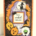 Wicked Halloween Card with Gnome