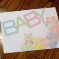 Envelope for baby card