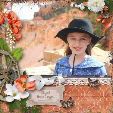 Abigail in Bryce Canyon