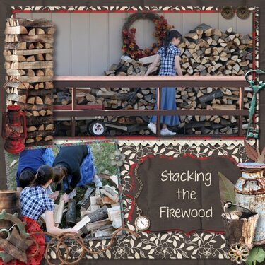 Stacking the Firewood