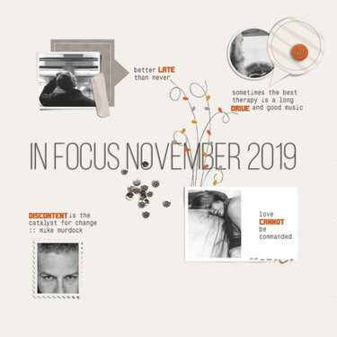 in focus november 2019