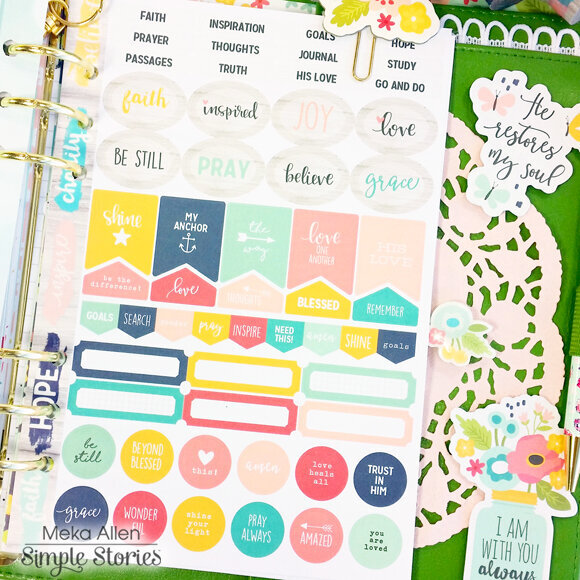 Faith Simple Stories Carpe Diem Planner