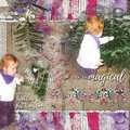 Magical - Madeleine's first Xmas tree