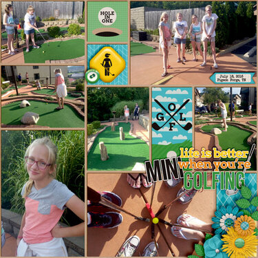 Mini Golfing