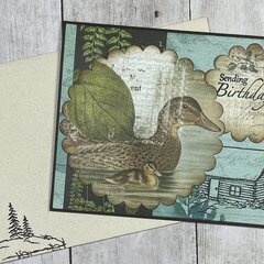 On the Lake Birthday Card