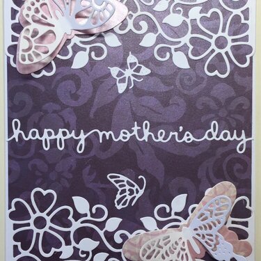 Mother's Day Flowers and Butterflies