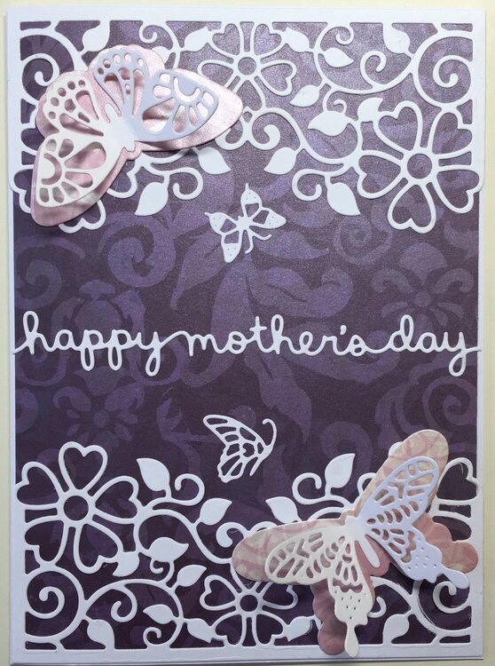 Mother&#039;s Day Flowers and Butterflies