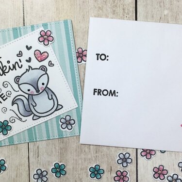 Stinkin&#039; Cute Valentine Card