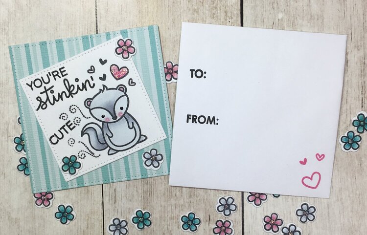 Stinkin&#039; Cute Valentine Card