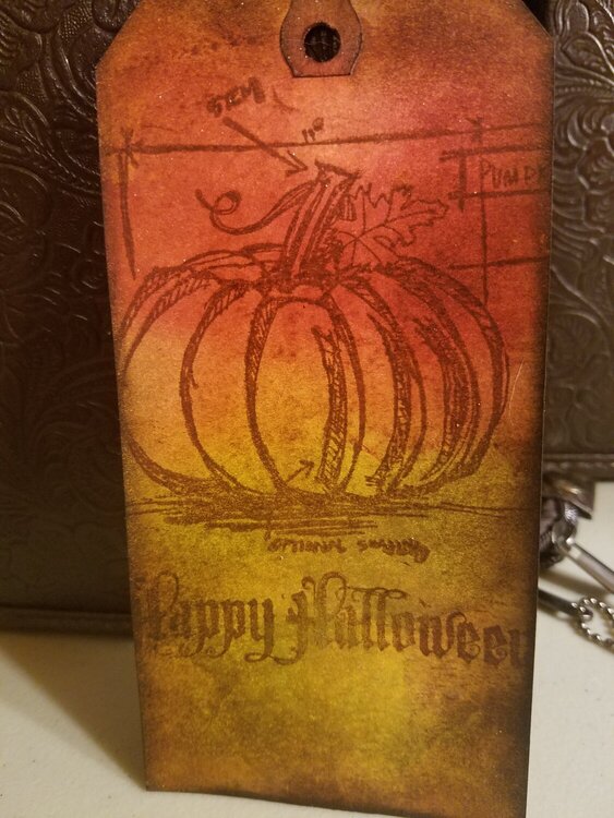 Halloween Blueprint Pumpkin