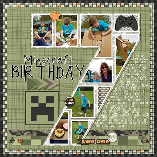 Minecraft birthday