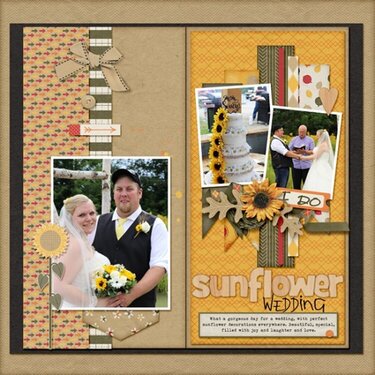 sunflower wedding