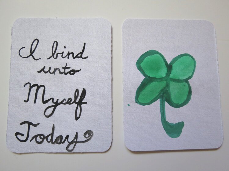 St. Patrick&#039;s Day Watercolor PL Cards