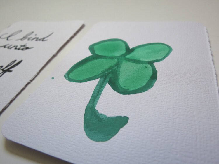 St. Patrick&#039;s Day Watercolor PL Cards