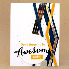 Awesome Chevron Card