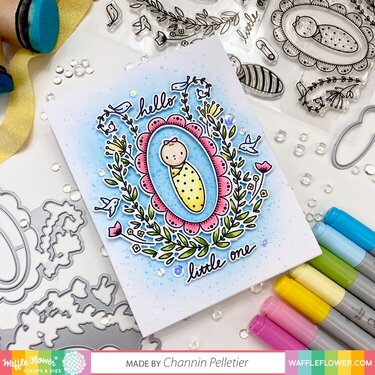 Hello Little One Baby Card