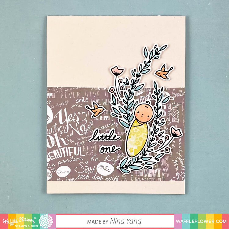 Hello Little One Baby Card