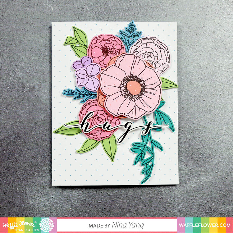 Bouquet Builder 7 Floral Card