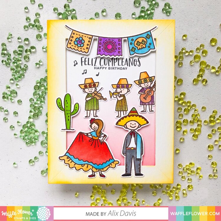 Hola Mexico Birthday Card