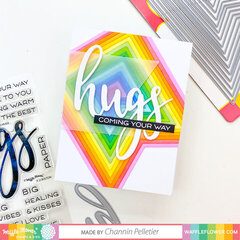 Nesting Banners Hugs Card