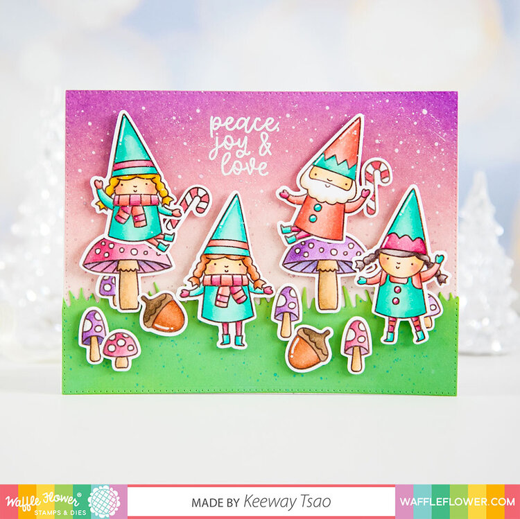 Happy Gnomes Holiday Card