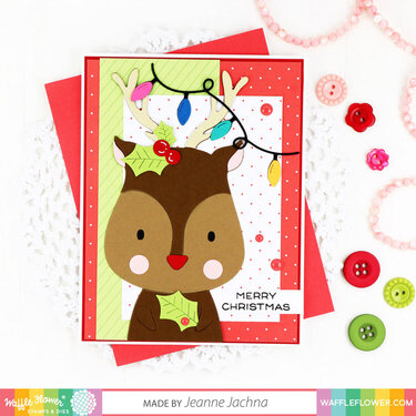 Holiday Reindeer Card
