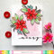 Poinsettia Holiday Card