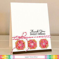 Stitchable Circles Border Die Cards