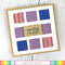 Stitchable Squares Die Card