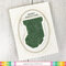 Stitchable Christmas Stocking Card